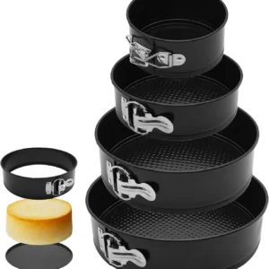 Round Cake Mould Removable Bottom Leakproof Round Cake Pan Bakeware Non-Stick Metal Bake Mould Kitchen Accessories Baking Tools